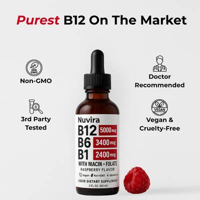 Nuvira™ Raspberry B12 Drops